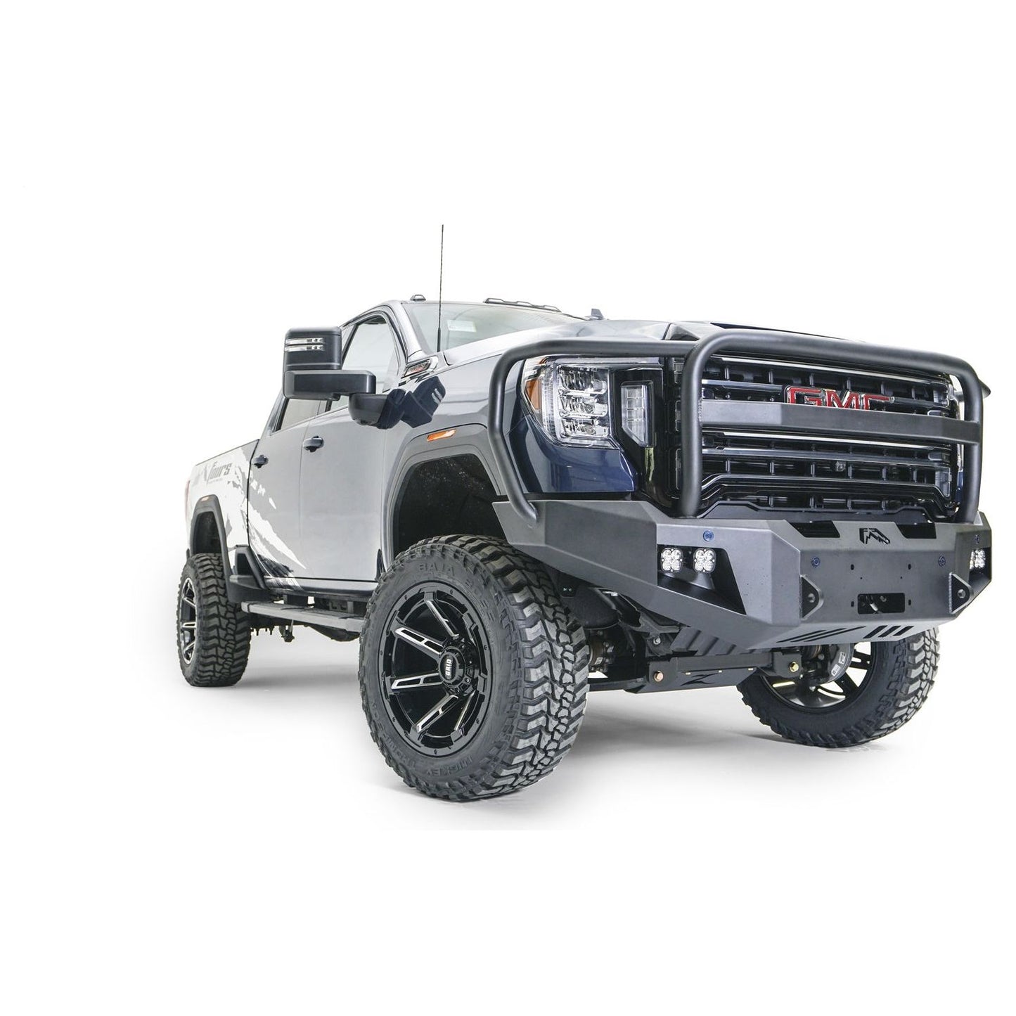 Fab Fours Premium Winch Front Bumper w/Full Grill Guard l GM20-A5050-1
