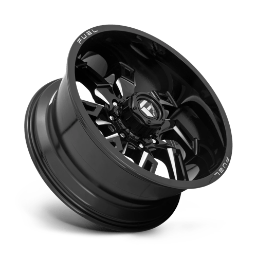 Fuel 1PC D747 LOCKDOWN GLOSS BLACK MILLED