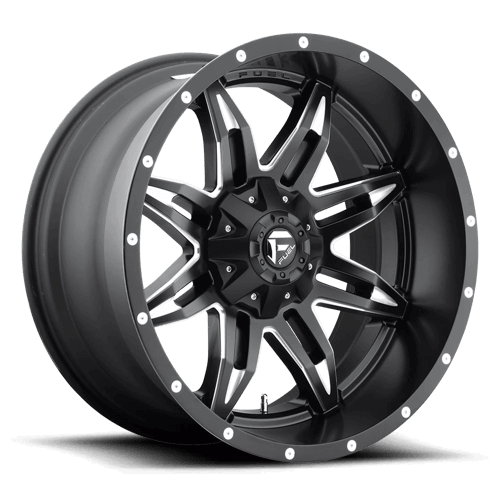 Fuel 1PC D567 LETHAL MATTE BLACK MILLED