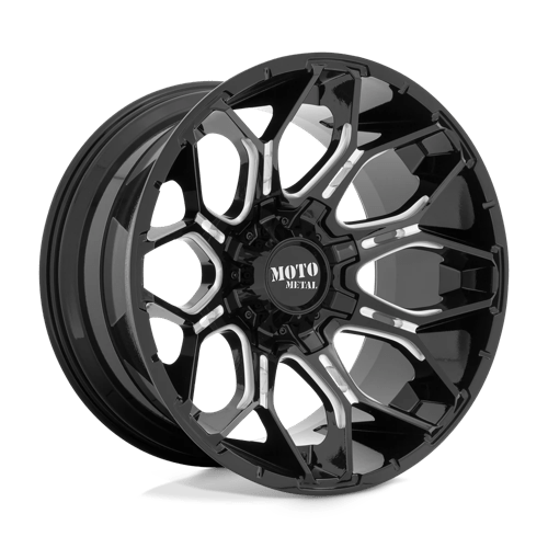 Moto Metal MO808 SNIPER GLOSS BLACK MILLED