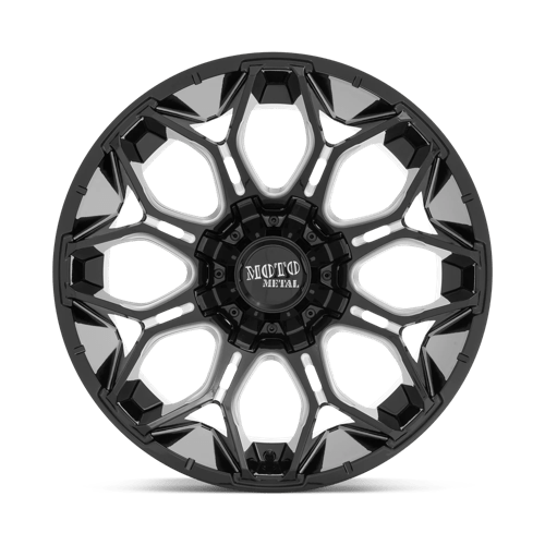 Moto Metal MO808 SNIPER GLOSS BLACK MILLED