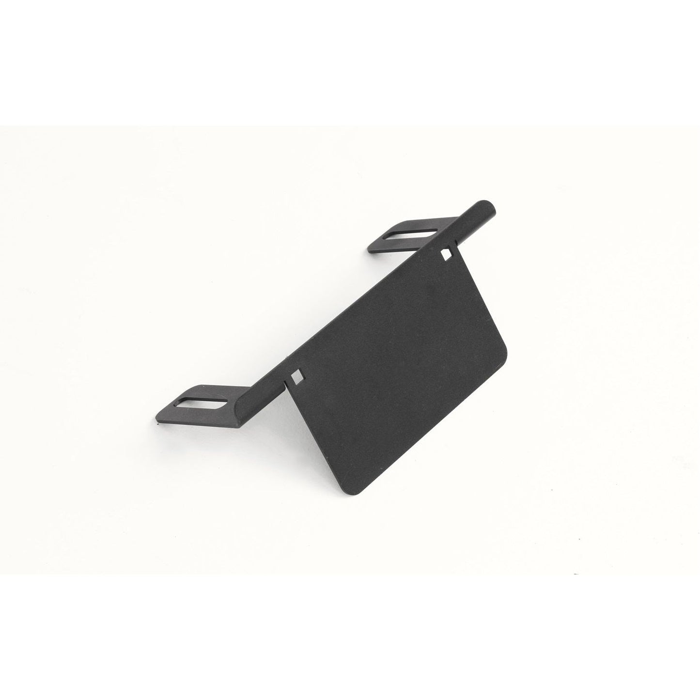 Fab Fours Vengeance Front License Plate Bracket 2 Stage Black Powder Coated Tall l M2350-1