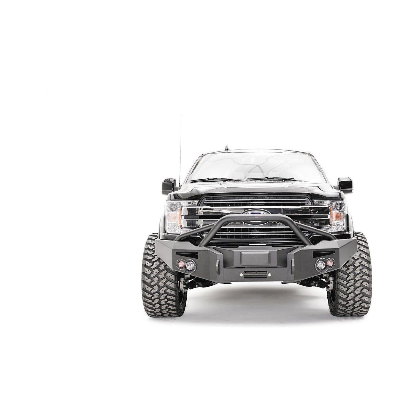 Fab Fours Adaptive Cruise Control Relocation Bracket 2 Stage Black Powder Coated For Premium Bumpers l M4250-1
