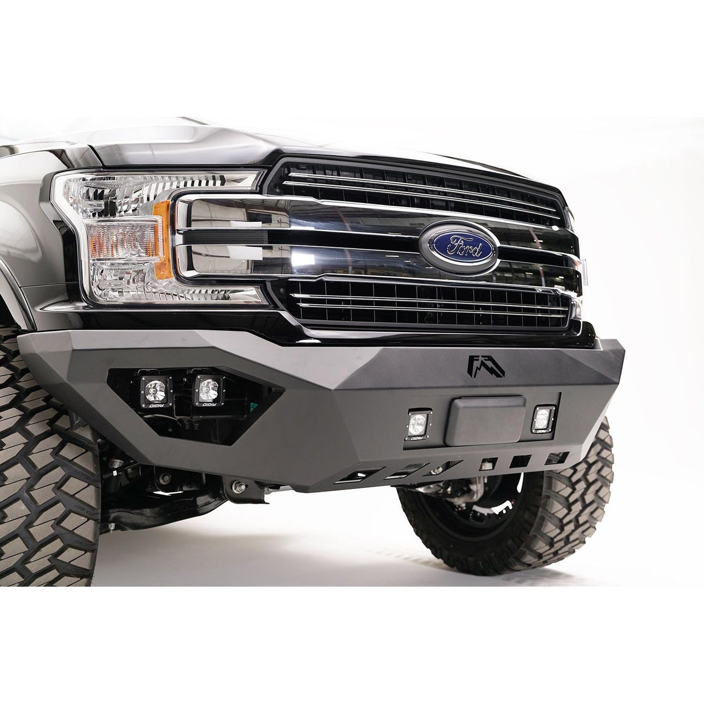 Fab Fours Adaptive Cruise Control Relocation Bracket 2 Stage Black Powder Coated For Vengeance Bumpers l M4450-1