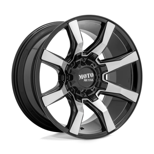 Moto Metal MO804 SPIDER GLOSS BLACK MACHINED