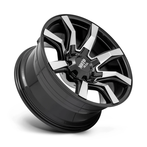 Moto Metal MO804 SPIDER GLOSS BLACK MACHINED