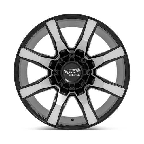 Moto Metal MO804 SPIDER GLOSS BLACK MACHINED