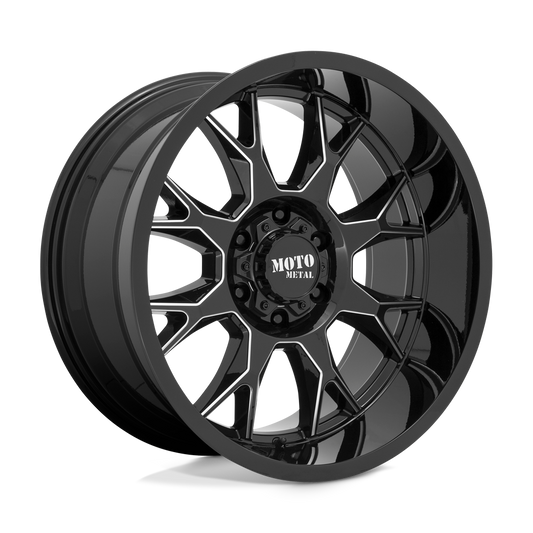 Moto Metal MO806 GLOSS BLACK MILLED