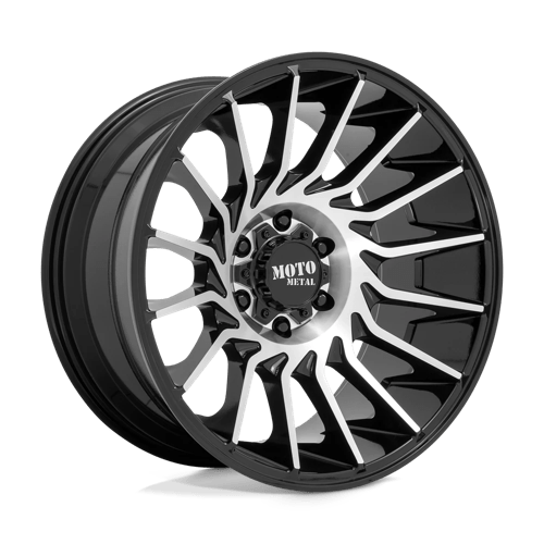 Moto Metal MO807 GLOSS BLACK MACHINED