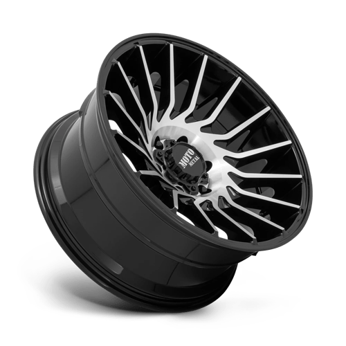 Moto Metal MO807 GLOSS BLACK MACHINED
