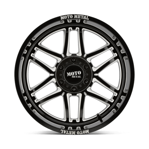 Moto Metal MO992 FOLSOM Gloss Black Milled wheel showcasing aggressive design and premium off-road performance.