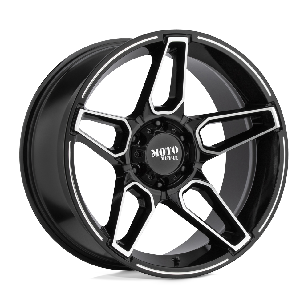 Moto Metal MO994 FANG GLOSS BLACK MACHINED
