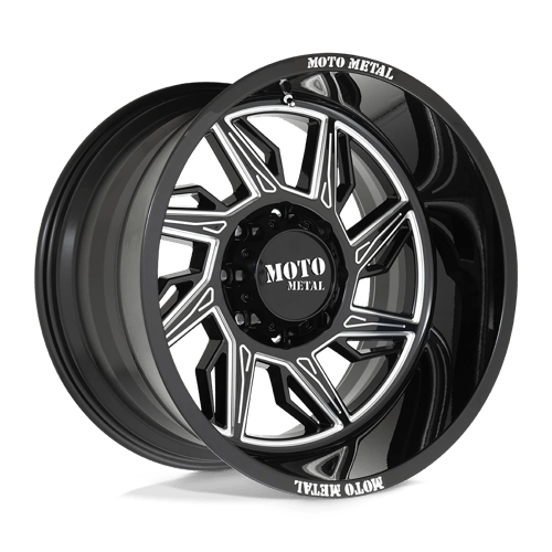 Moto Metal MO997 HURRICANE GLOSS BLACK MILLED - RIGHT DIRECTIONAL