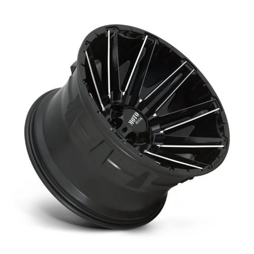 Moto Metal MO998 KRAKEN GLOSS BLACK MILLED
