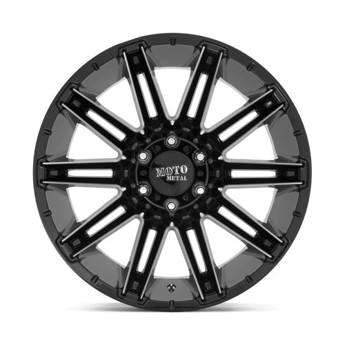 Moto Metal MO998 KRAKEN GLOSS BLACK MILLED