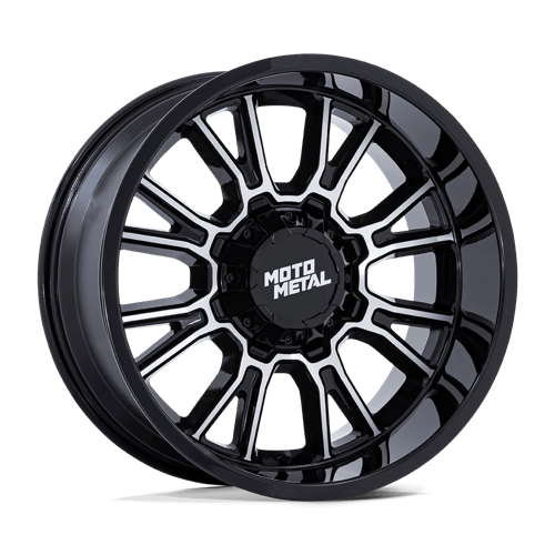Moto Metal MO810 LEGACY GLOSS BLACK MACHINED