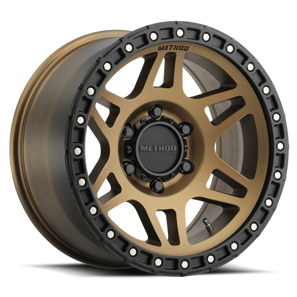 Method Wheels 312 Method Bronze® - Matte Black Lip