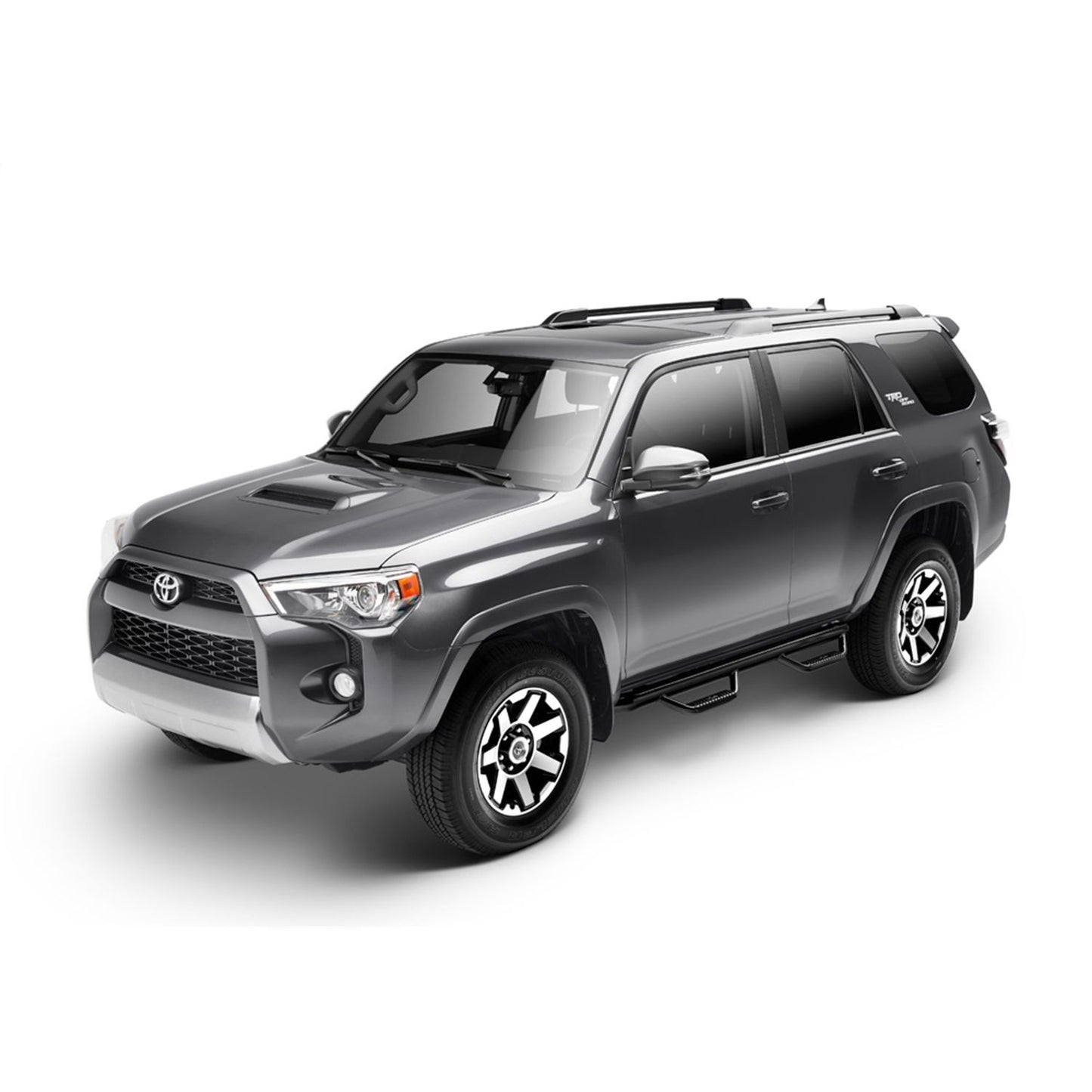 N-Fab | Nerf Step-W2W(2 Stps)-10-24 4Runner Limited/10-13 SR5/TRD Sport/NSD-GlossBlk | T1164RL-GB