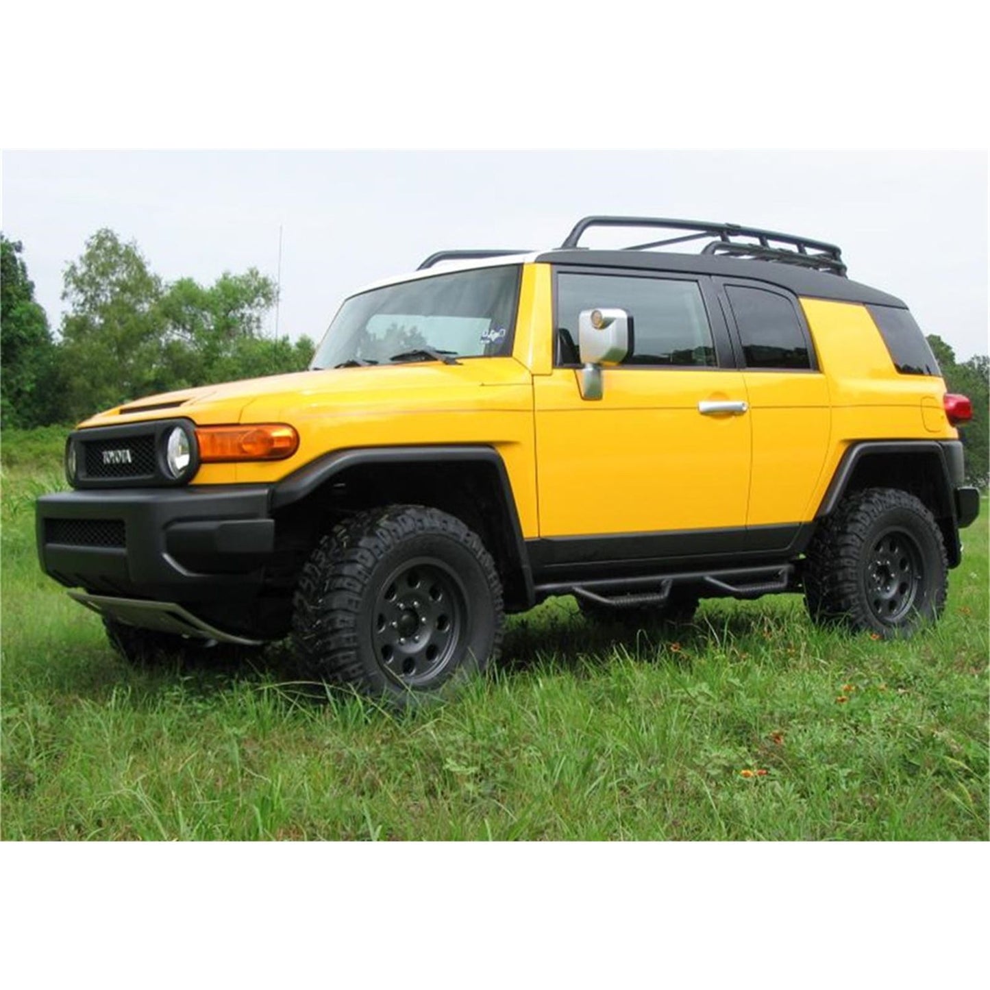 N-Fab | Nerf Step-W2W (2 Stps)-06-18 FJ Cruiser-TX Blk | T0654FJ