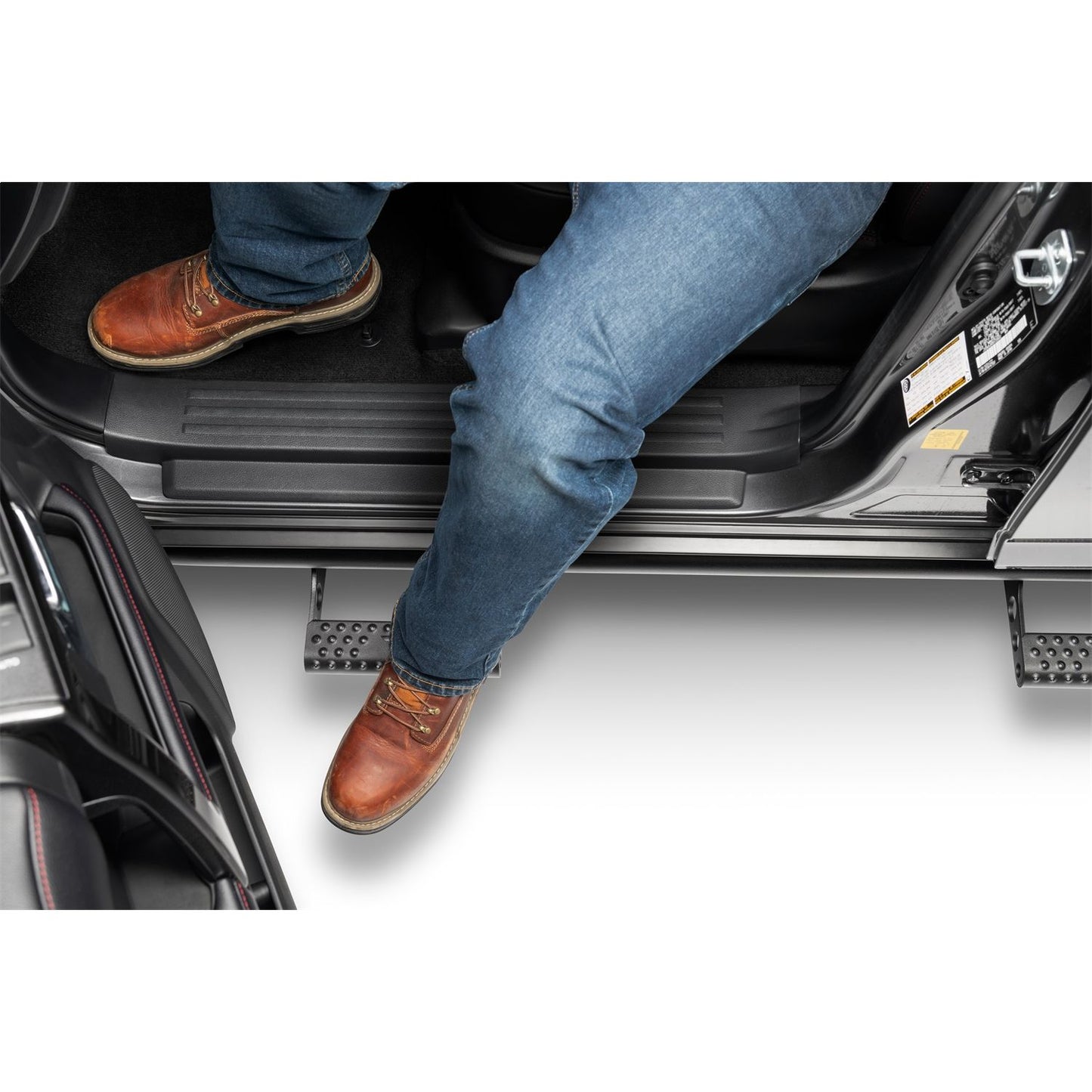 N-Fab | RKR Step Sys-Full Len (2 Stp Mnts/2 Stp)-10-24 4Runner-TX Blk | T104RKR4RS4