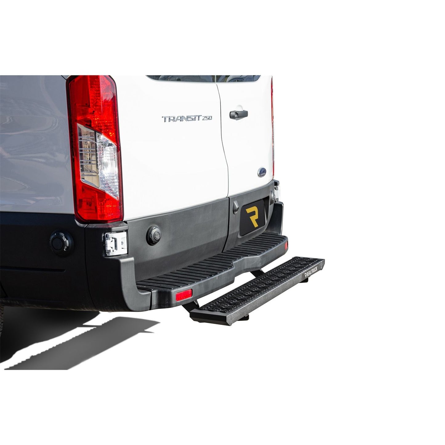 N-Fab | Growler-Rear Door Step-19-24 Transit Van-TX Blk | GFF19VR-TX