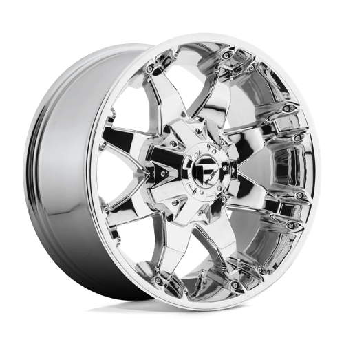 Fuel 1PC D508 OCTANE CHROME PLATED