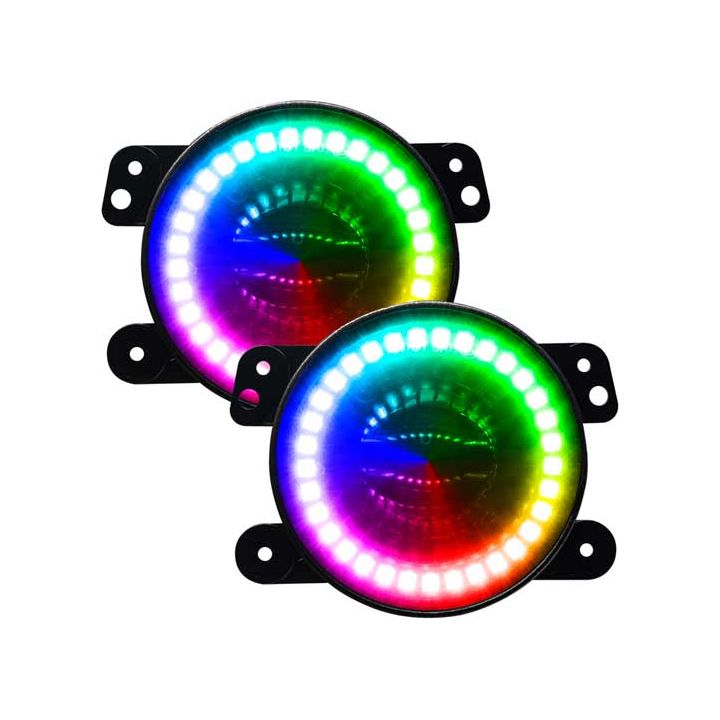 ORACLE Lighting High Performance 20W LED Fog Lights for Jeep Wrangler JK -JL - Gladiator JT