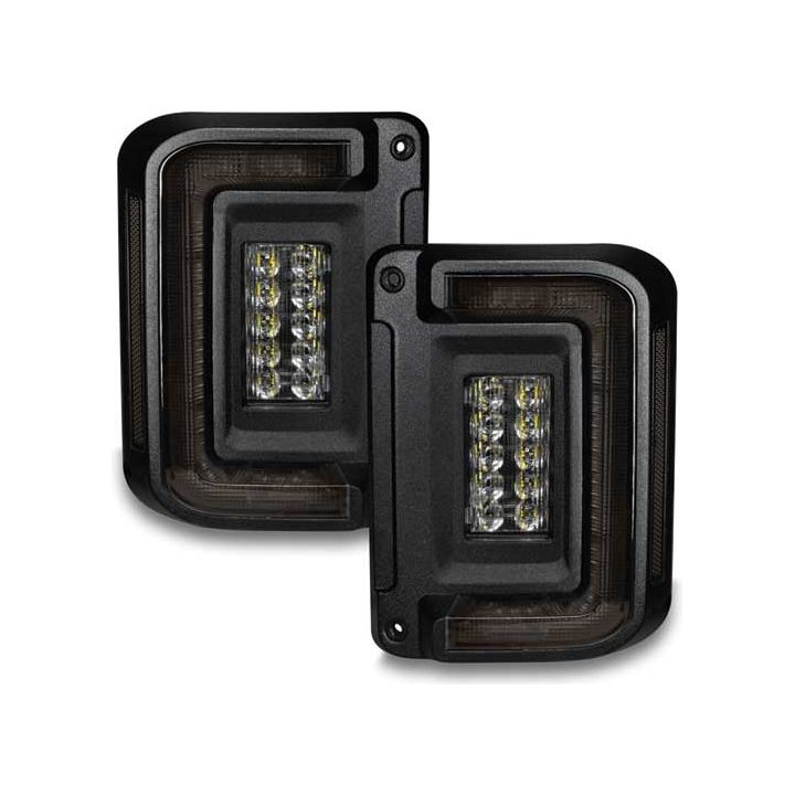 ORACLE Lighting Flush Mount LED Tail Lights for 2007-2018 Jeep Wrangler JK