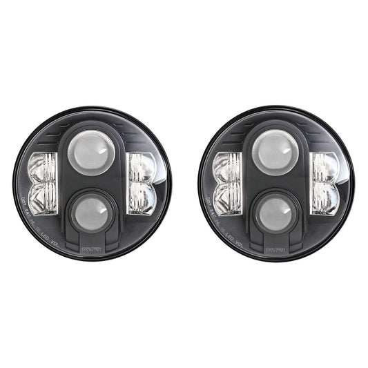 Pro Comp 7" Round LED Driving Headlights - 76402P