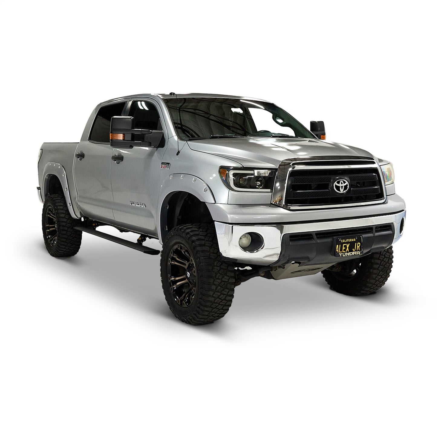 Smittybilt Command Series Dual-Motor Auto Steps Matte Black Capacity 600 lbs. Integrated Led Lights I PWD5002