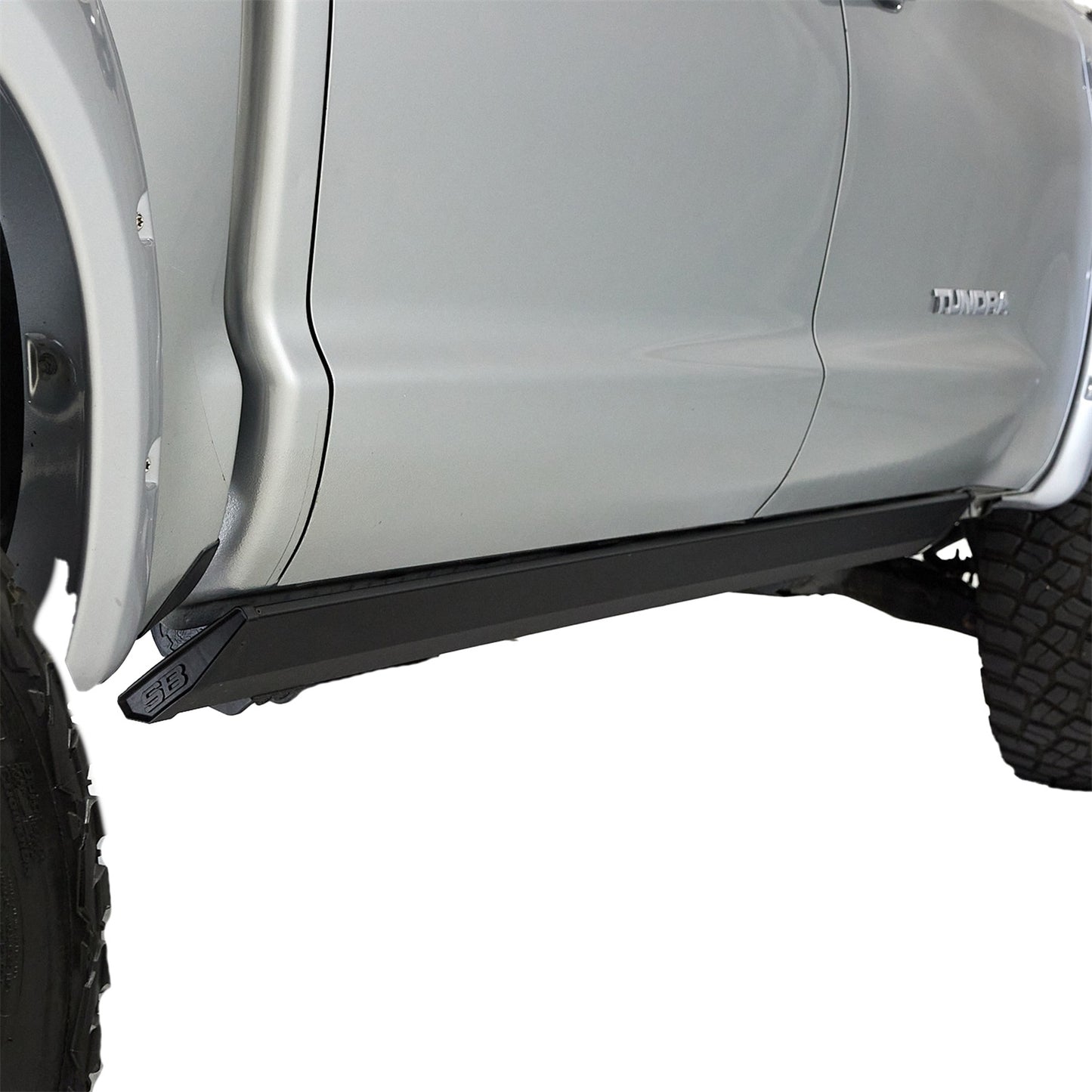 Smittybilt Command Series Dual-Motor Auto Steps Matte Black Capacity 600 lbs. Integrated Led Lights I PWD5002