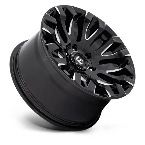 Fuel 1PC D828 QUAKE GLOSS BLACK MILLED