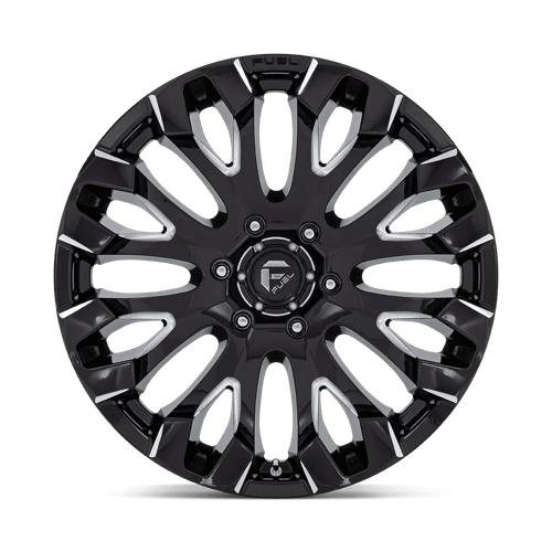 Fuel 1PC D828 QUAKE GLOSS BLACK MILLED