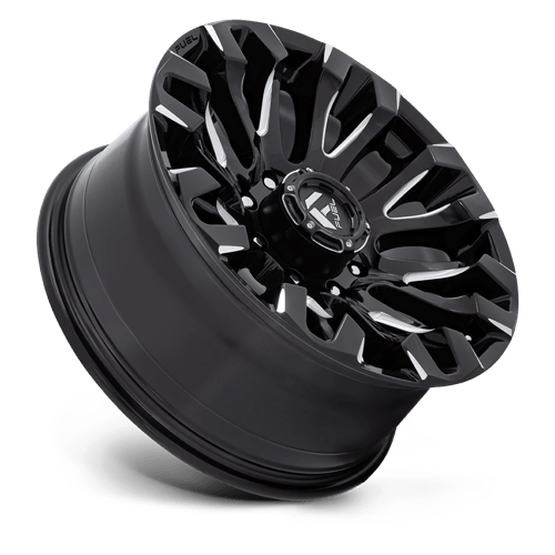Fuel 1PC D828 QUAKE GLOSS BLACK MILLED