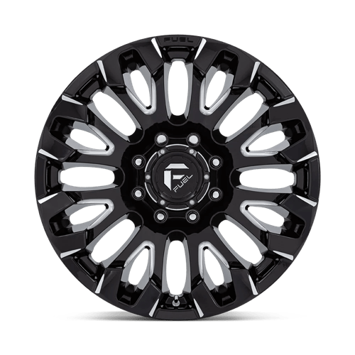 Fuel 1PC D828 QUAKE GLOSS BLACK MILLED