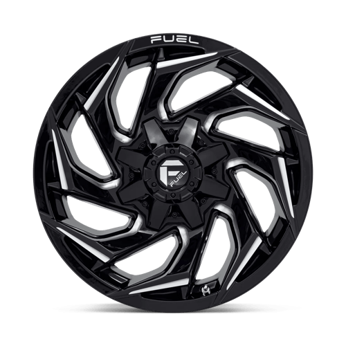 Fuel 1PC D753 REACTION GLOSS BLACK MILLED