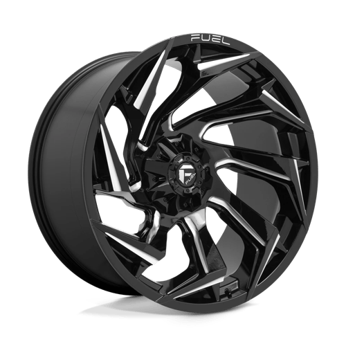 Fuel 1PC D753 REACTION GLOSS BLACK MILLED