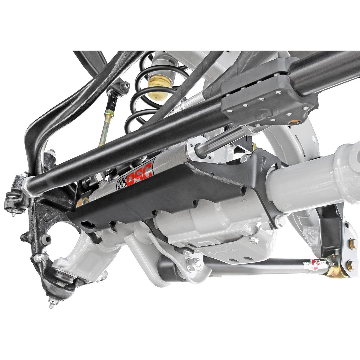 ROCKJOCK 18-C Wrangler/20-C Gladiator Jt Currectlync High Steer Front Trac Bar Relocation BracketI RJ-441109-103