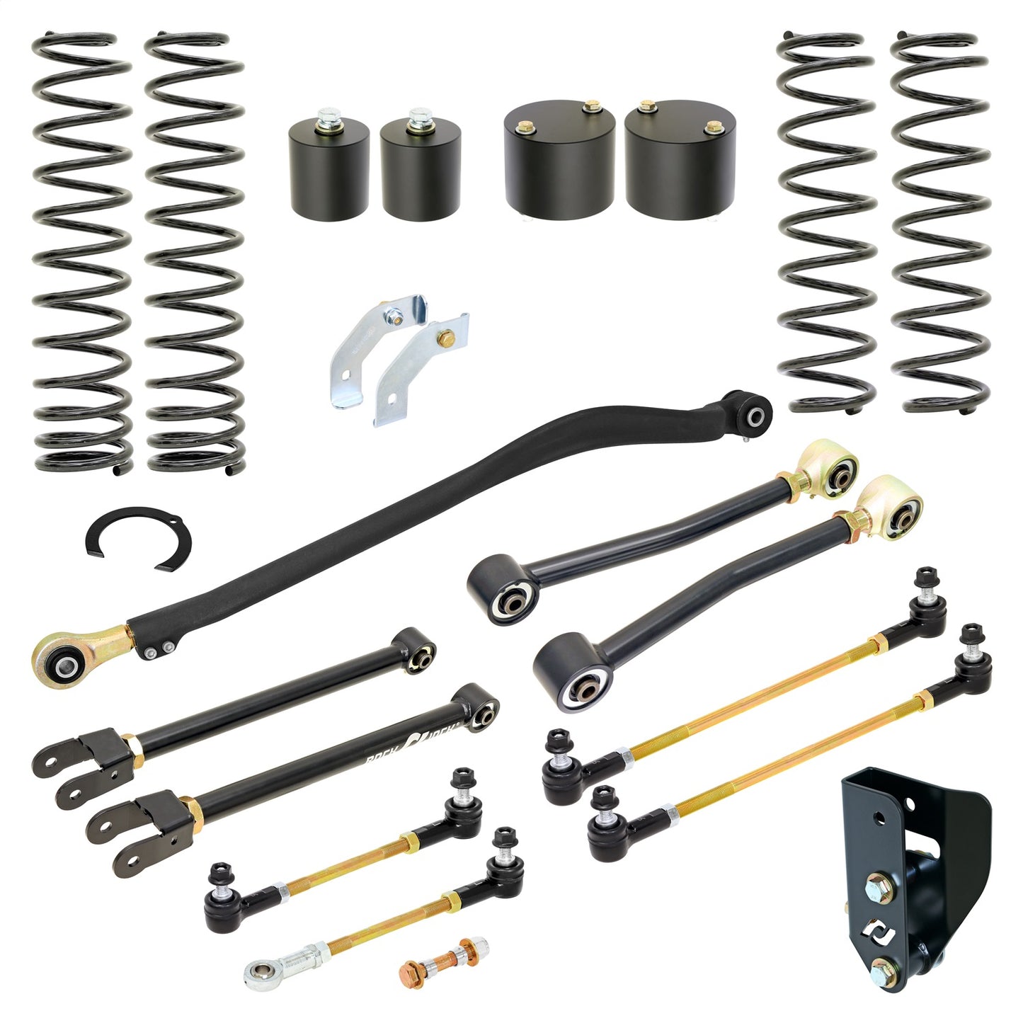 ROCKJOCK 18-C Wrangler 4Xe Hybrid Sport Edition Johnny Joint Suspension System , 3.5 In. Lift I RJ-JL4XE0-101