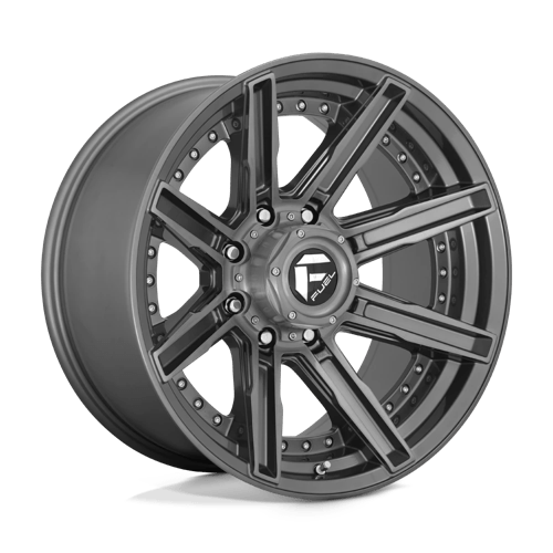 Fuel 1PC D710 ROGUE PLATINUM BRUSHED GUN METAL TINTED CLEAR