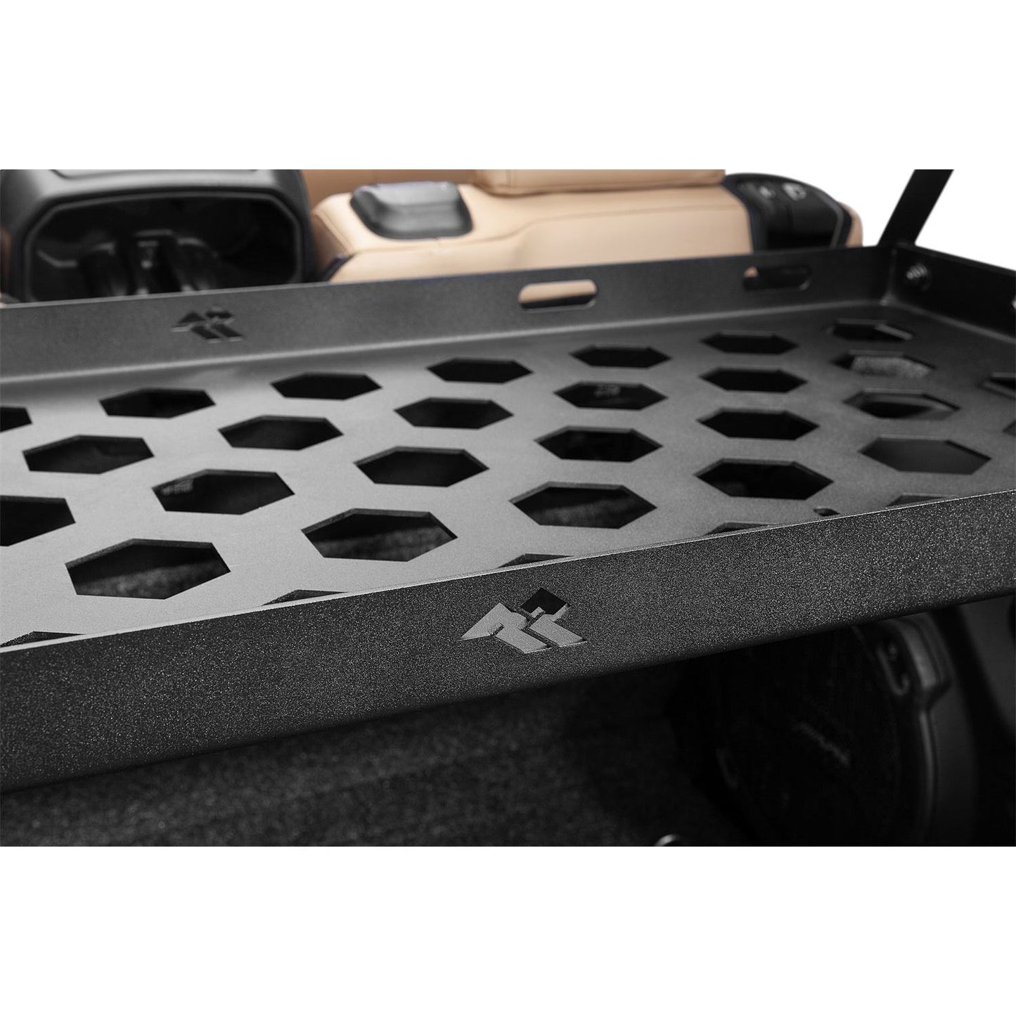 RUGGED RIDGE | 13551.41 | 07-C Jeep Wrangler Jk/Jl 4 Dr Interior Storage Rack Black