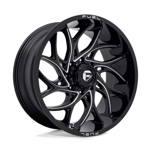 Fuel 1PC D741 RUNNER GLOSS BLACK MILLED