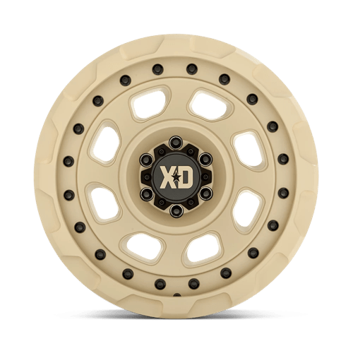 XD XD861 STORM Sand wheel showcasing rugged design and off-road performance for trucks and SUVs.