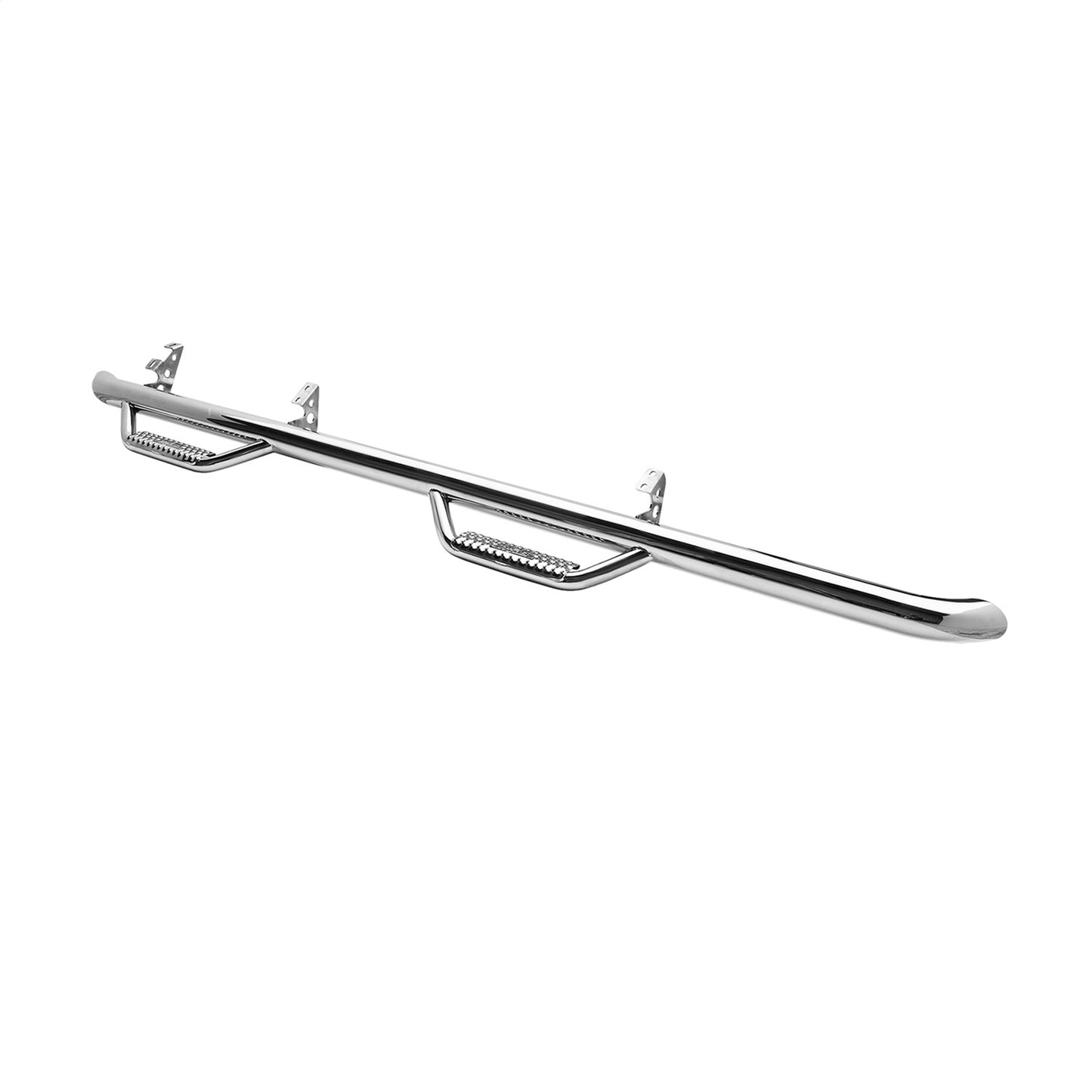 Smittybilt N-Fab Nerf Step Wheel-To-Wheel Stainless Steel 4 Step I T0786QC-SS