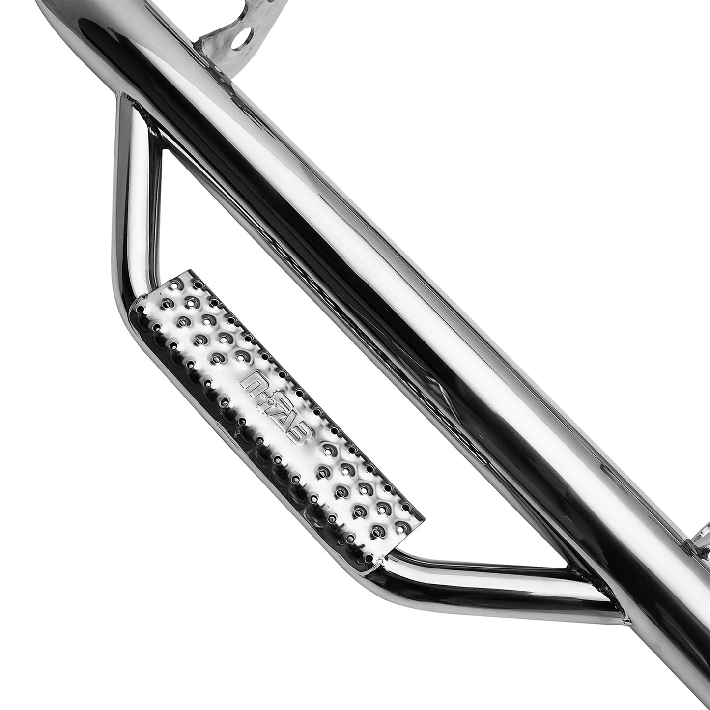 Smittybilt N-Fab Nerf Step Wheel-To-Wheel Stainless Steel 4 Step I T0786QC-SS