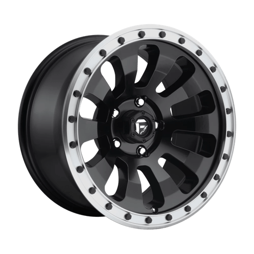 Fuel 1PC D629 TACTIC MATTE BLACK MACHINED RING