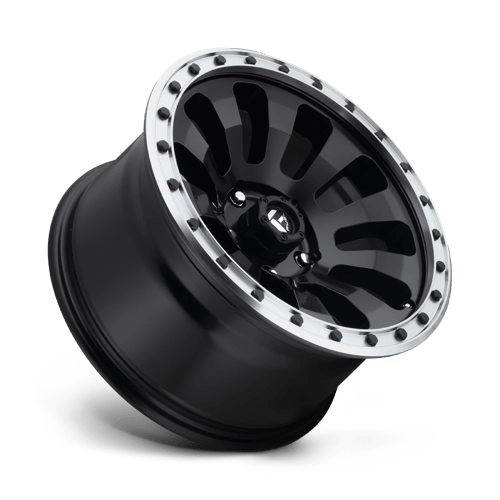 Fuel 1PC D629 TACTIC MATTE BLACK MACHINED RING