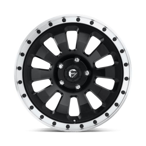 Fuel 1PC D629 TACTIC MATTE BLACK MACHINED RING