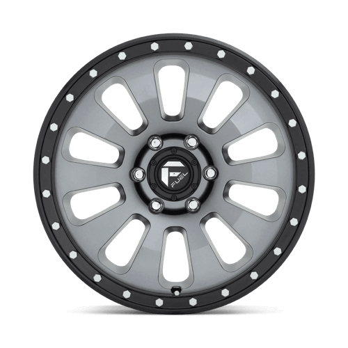 Fuel 1PC D648 TACTIC MATTE GUN METAL BLACK BEAD RING