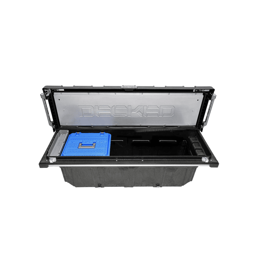 DECKED Full Size Pickup Truck Tool Box Deep Tub with Ladder I TBFDL